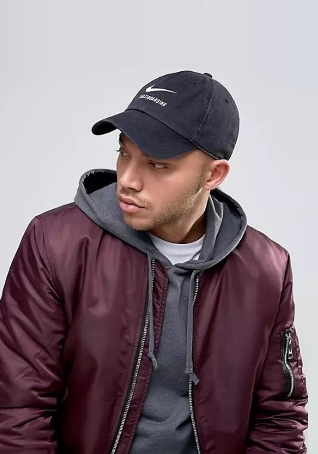 NIKE 나이키 헤리티지86 스케이트보딩 퓨추라 SB 블랙 볼캡 모자 상품이미지6
