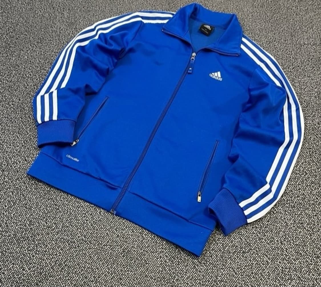 아디다스 블루 파랑 트랙탑 져지집업 95/M 상품이미지1