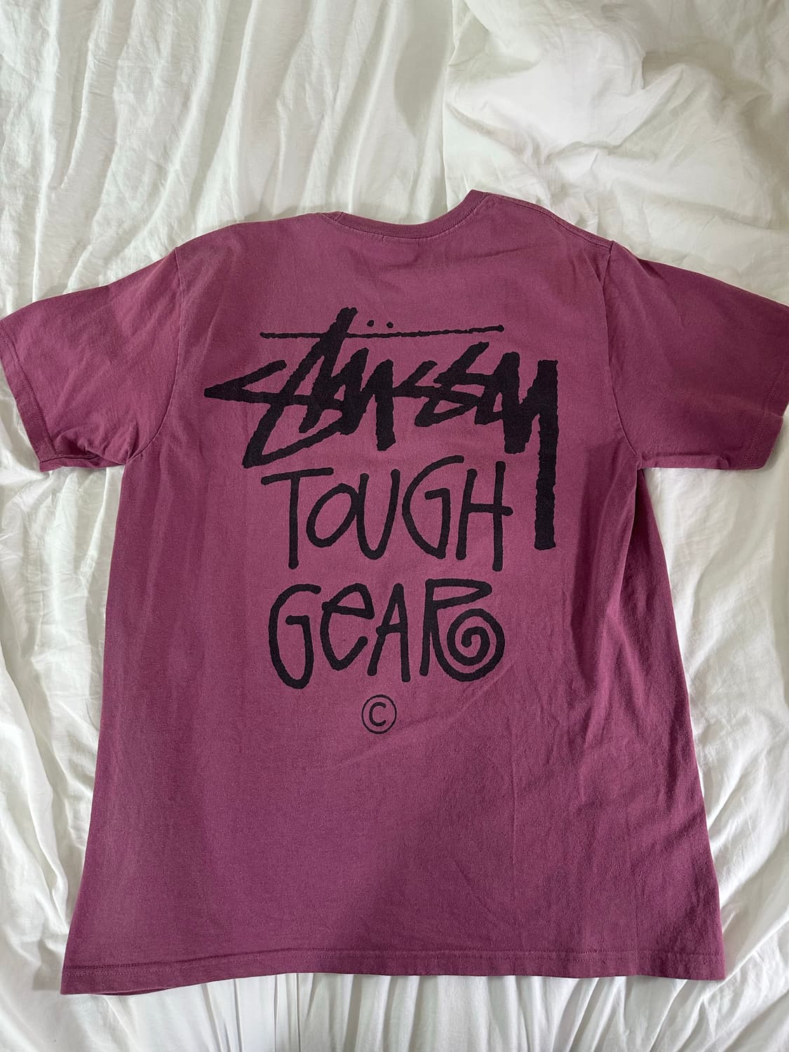 Stussy 24SS Tough gear tee (berry) 상품이미지1