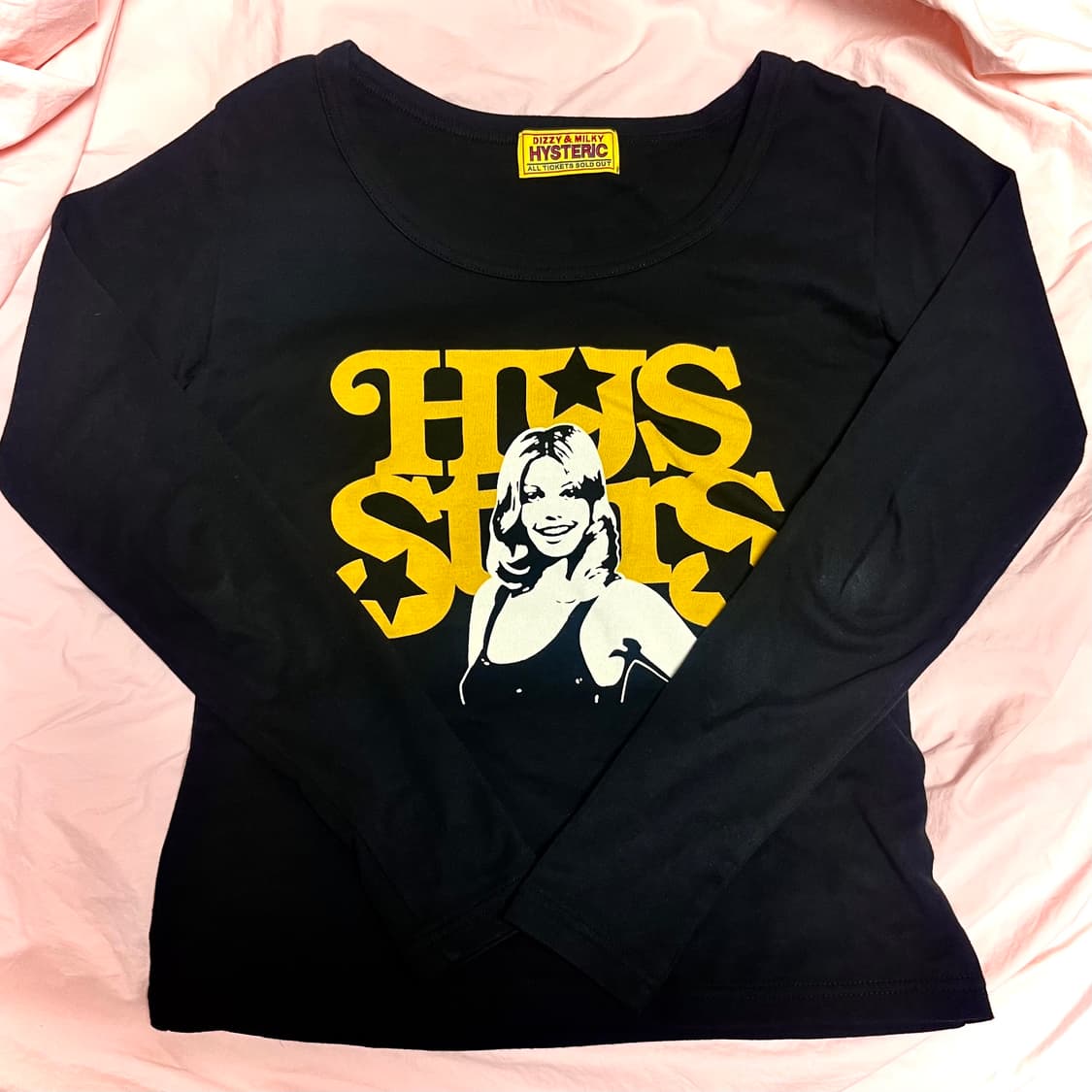 hysteric glamour 히스테릭 글래머 롱슬리브 치비 티셔츠 탑 상품이미지2