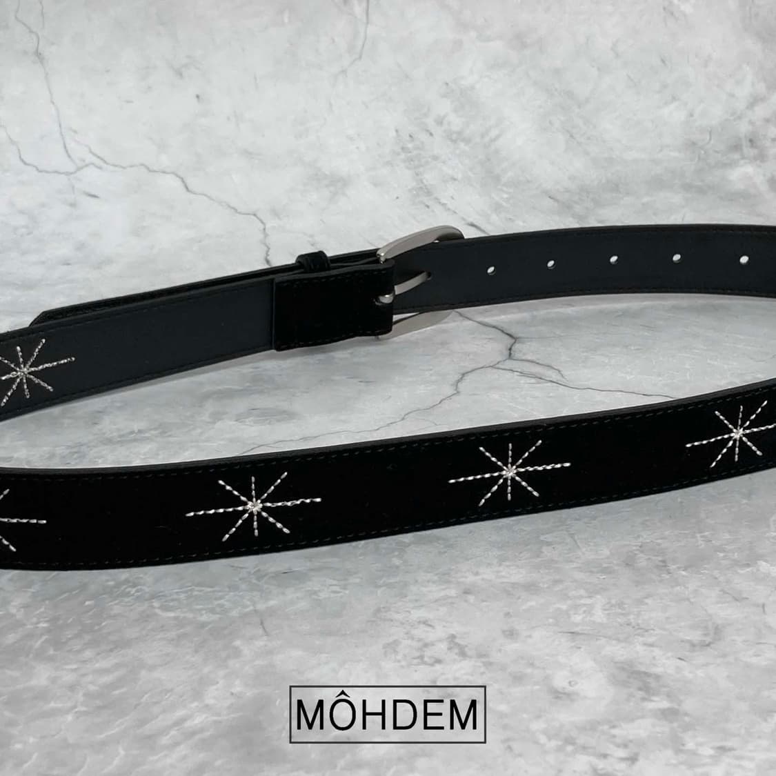 [Unisex] 샤이닝 자수 벨트 3컬러 상품이미지6