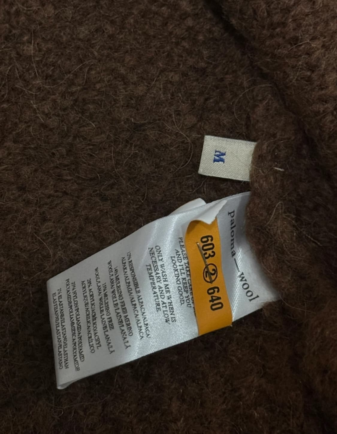 팔로마울 니트 집업 상품이미지3