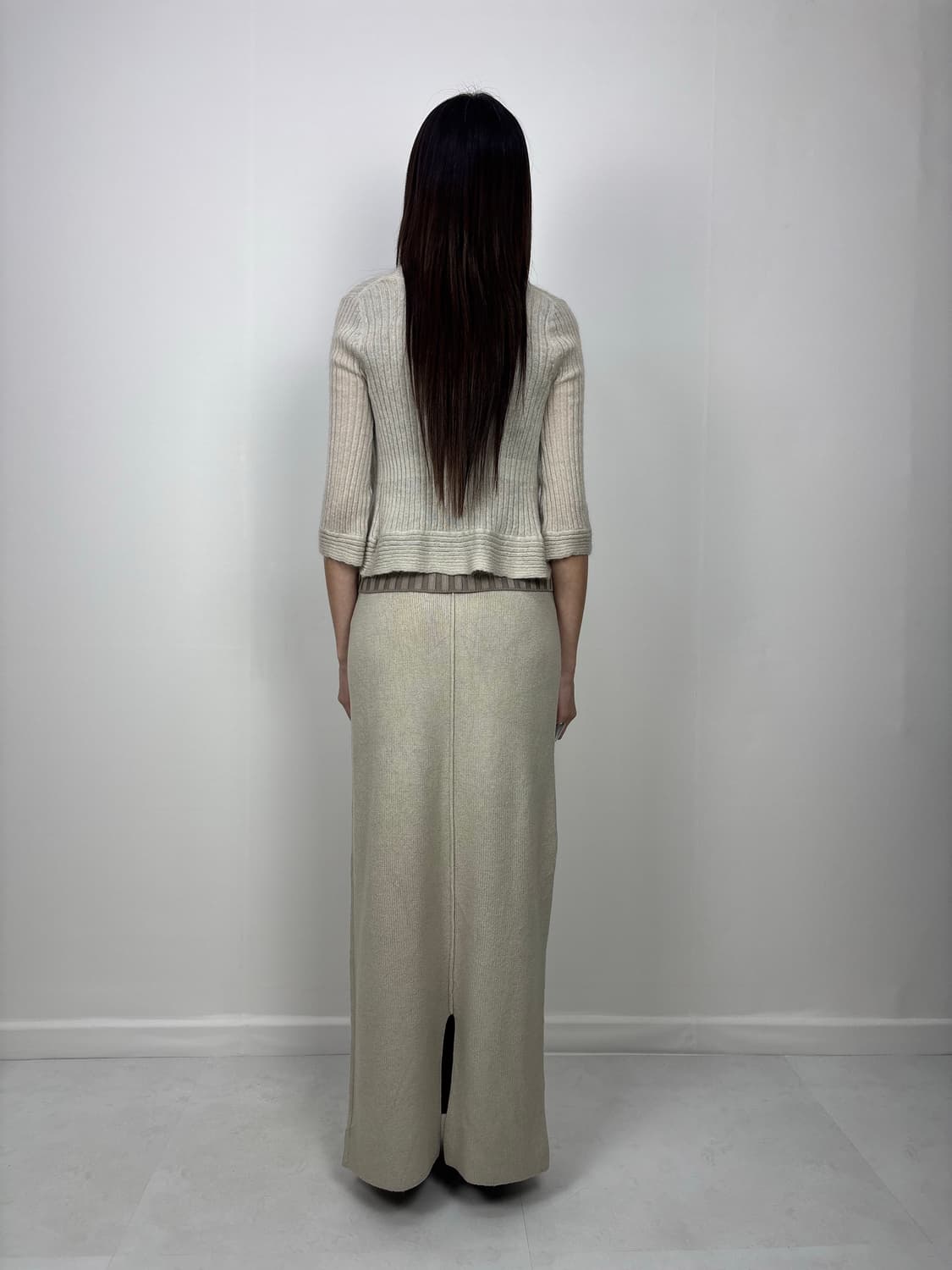 STRUCTURED KNIT SKIRT 상품이미지4