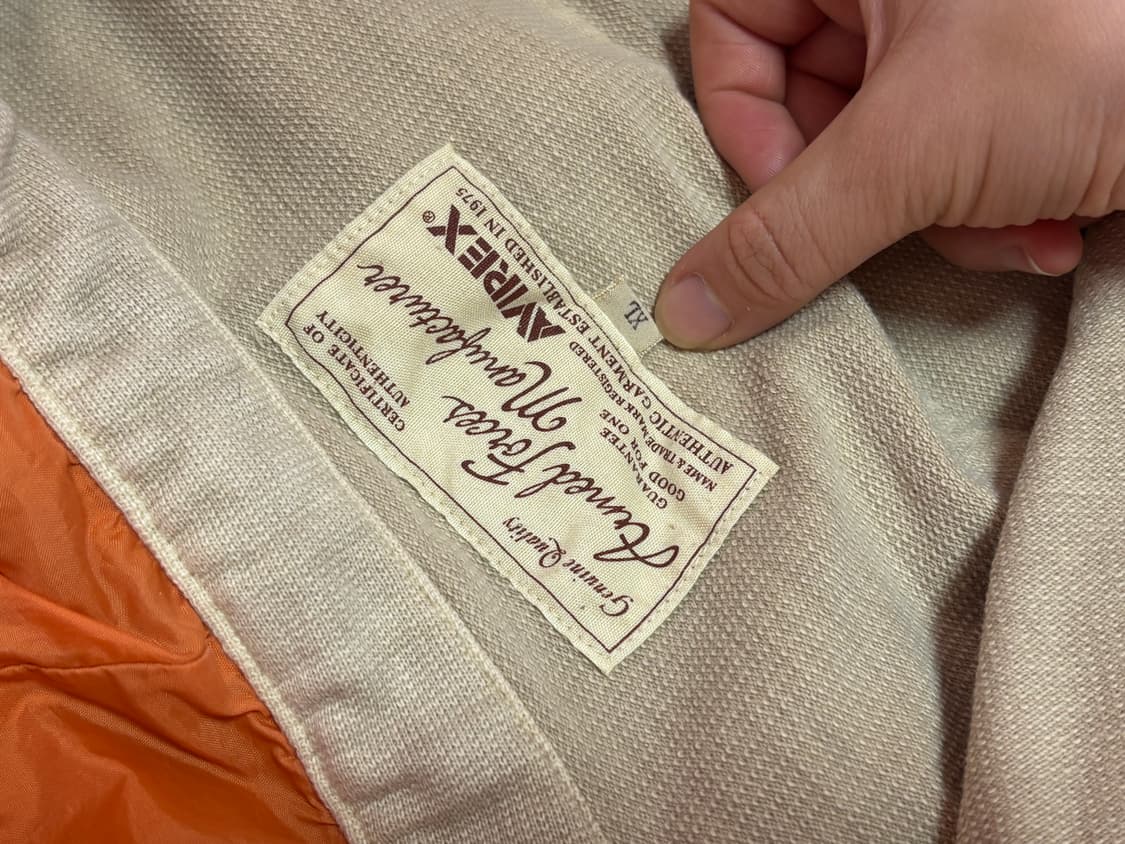 아비렉스 후드 자켓 XL 상품이미지4