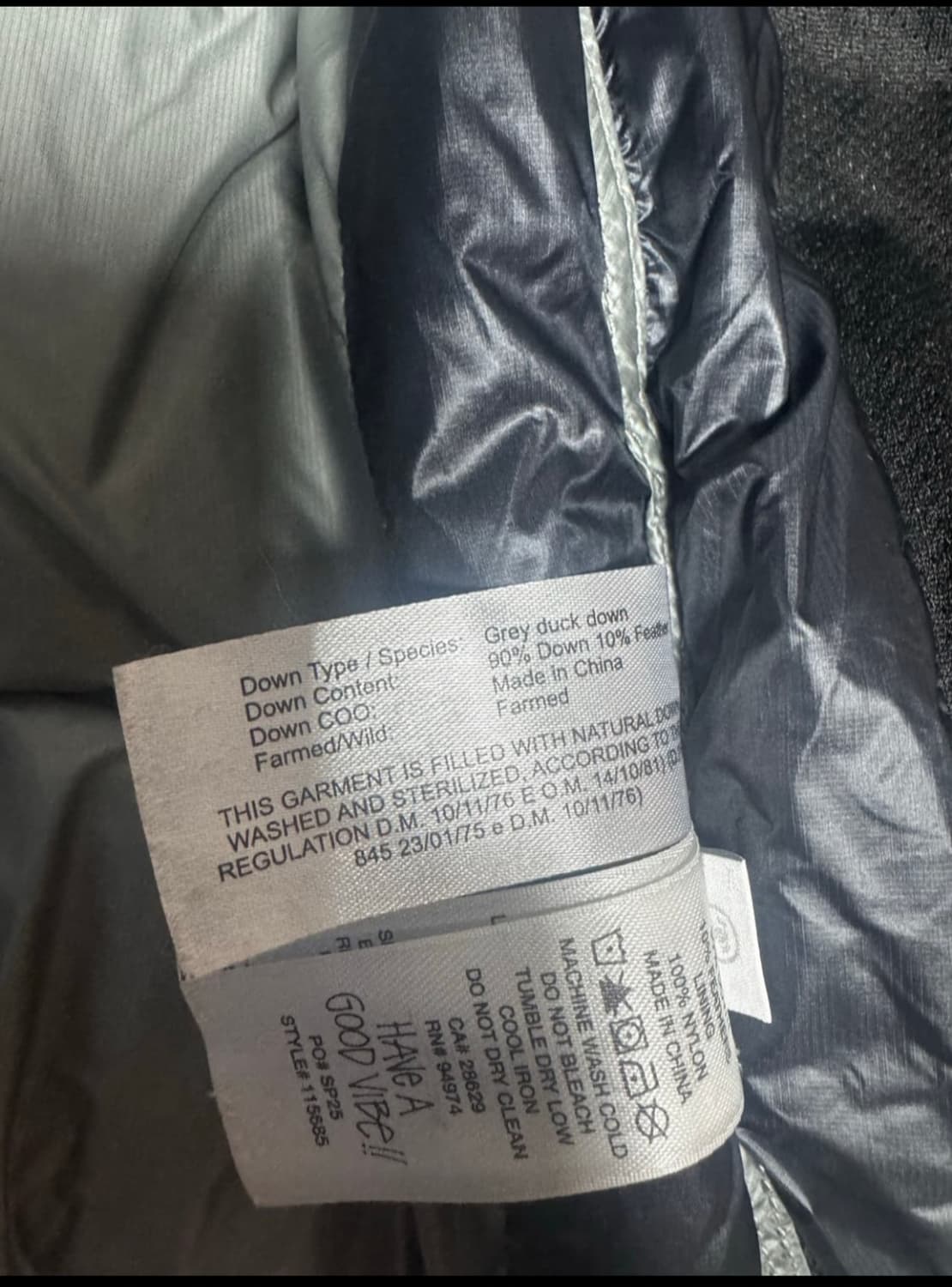 스투시 패딩 s 초급처 상품이미지6