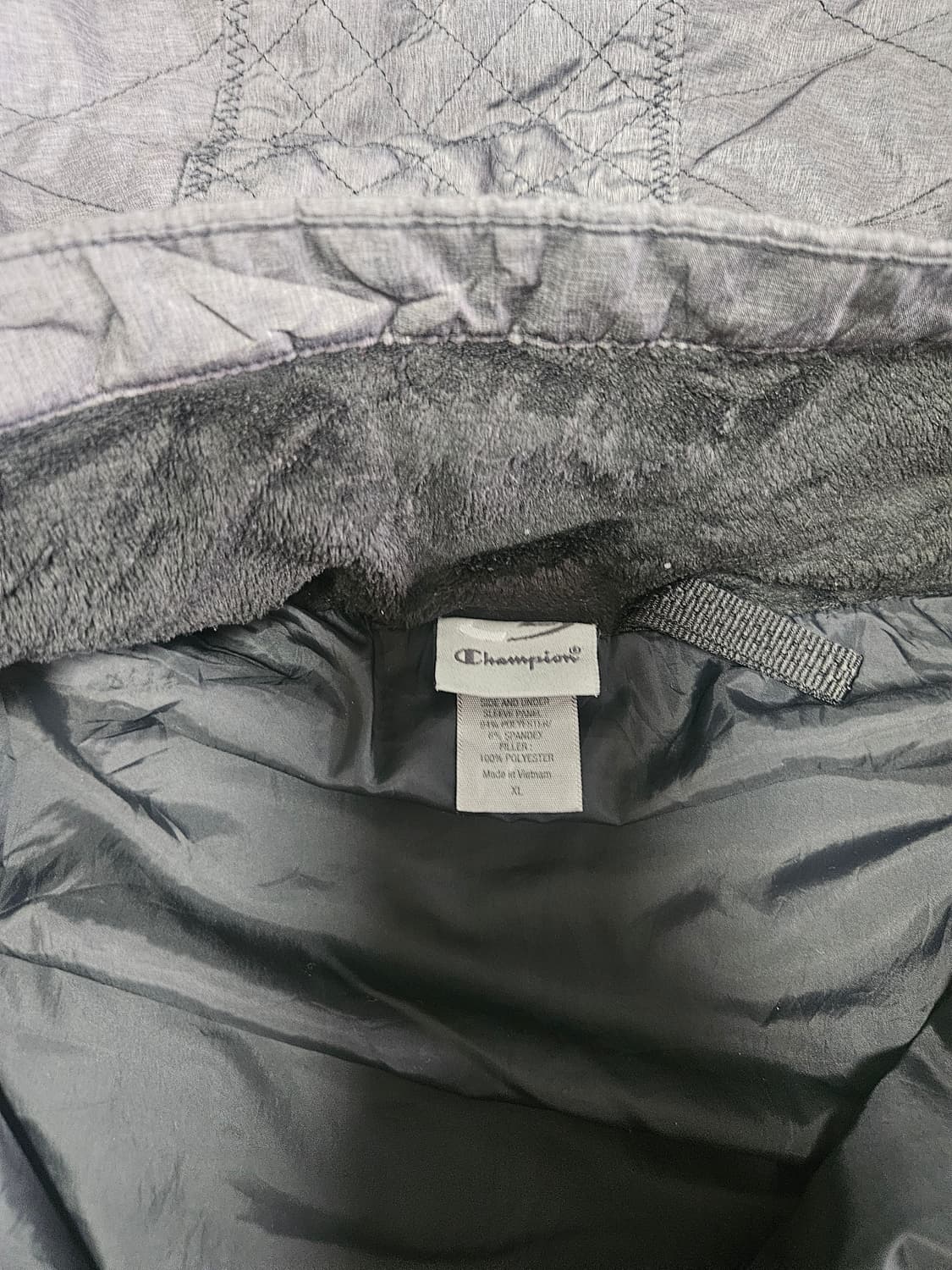 챔피온 후드 퀼팅 자켓 L 상품이미지6