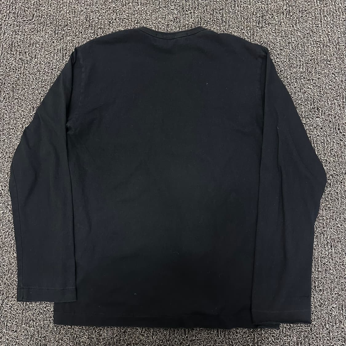 꼼데가르송 레드와펜 긴팔티셔츠 블랙 M 상품이미지4