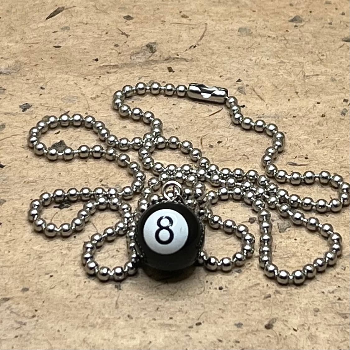 8 ball hook necklace 상품이미지1