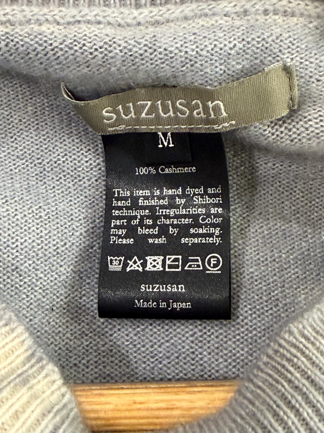 Suzusan 수주산 캐시미어 풀오버 상품이미지3