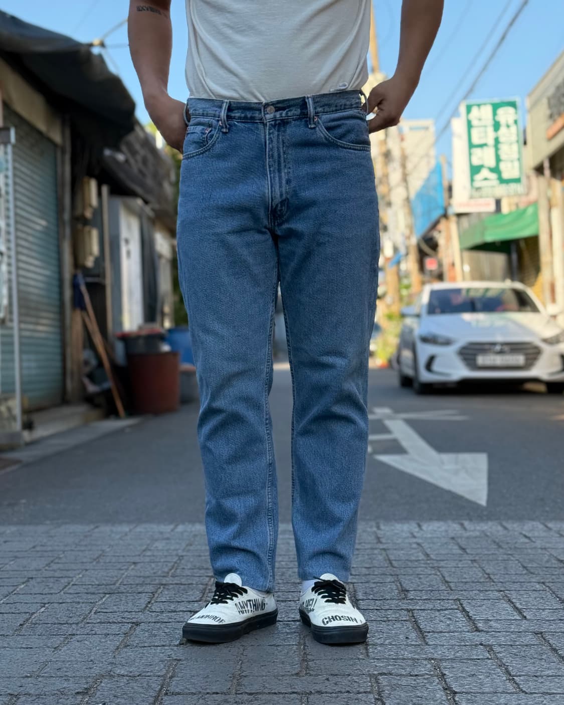 10‘s 리바이스 550 릴렉스핏  데님 팬츠 34 상품이미지8