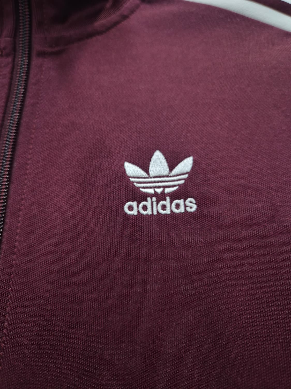 아디다스 파이어버드 버건디 져지 / S (정품) 상품이미지2