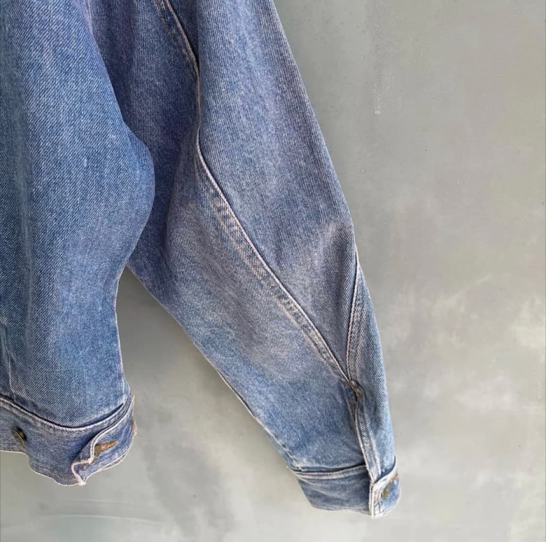 웨스트밸리 데님 청자켓 빈티지 스타일 ITALY 상품이미지5