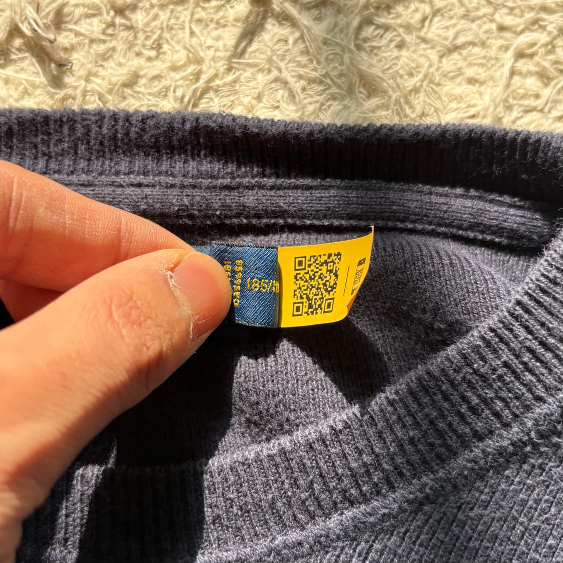 폴로 랄프로렌 신형(QR) 라운드 니트 XL 상품이미지8