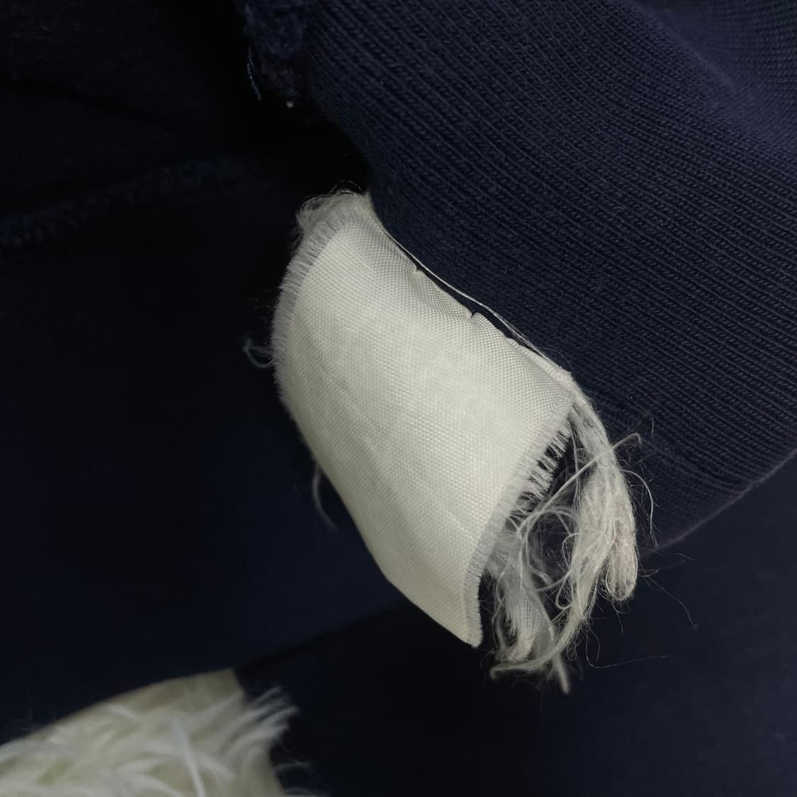 폴로 랄프로렌 빈티지 뉴욕 리버스위브 후드티 네이비 상품이미지5