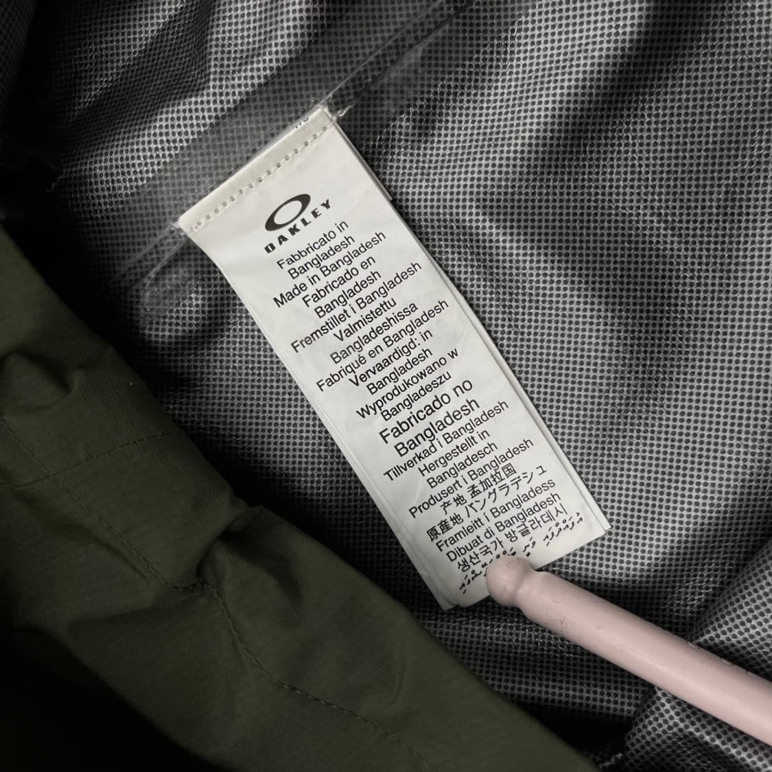 오클리 고프코어맛 카키 후드 바람막이 상품이미지6
