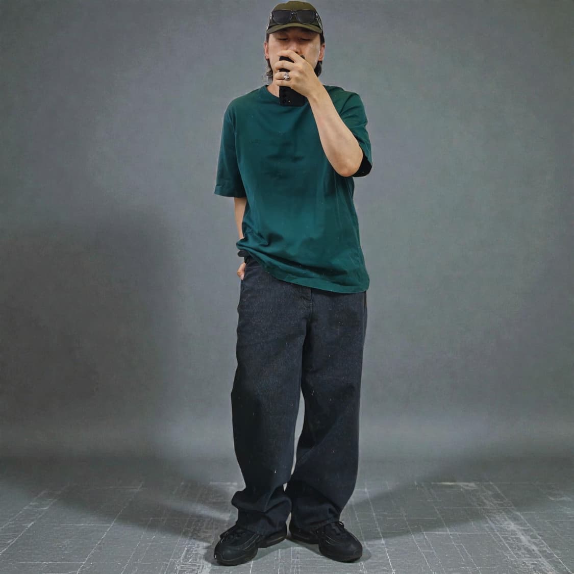 23ss 준지 그래픽 반팔티 L M0157 상품이미지3