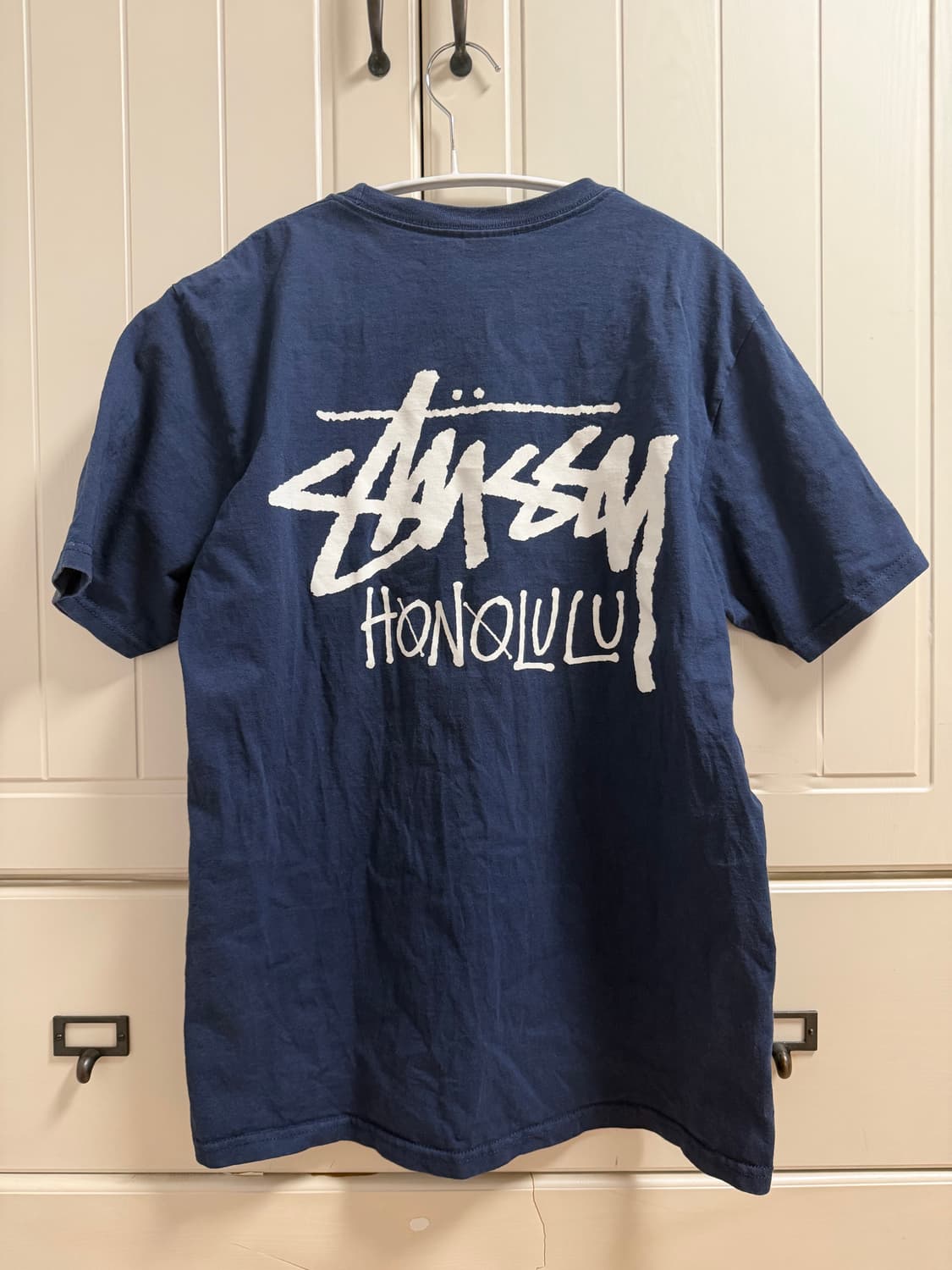 스투시(stussy) 호놀룰루 반팔 티셔츠 네이비 M 상품이미지2