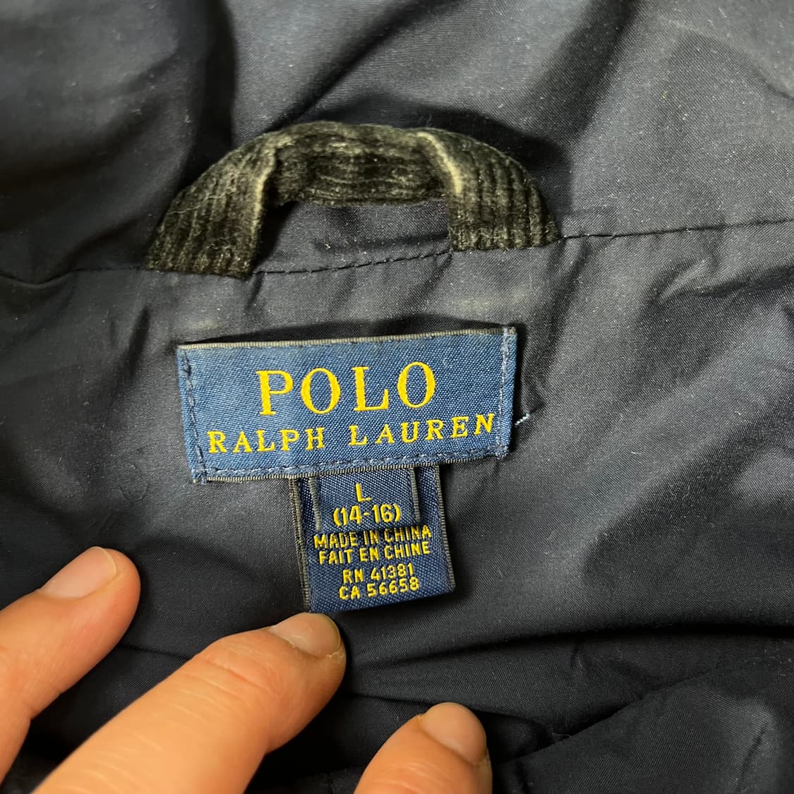 95 폴로랄프로렌 스몰포니 퀄팅 자켓 상품이미지4