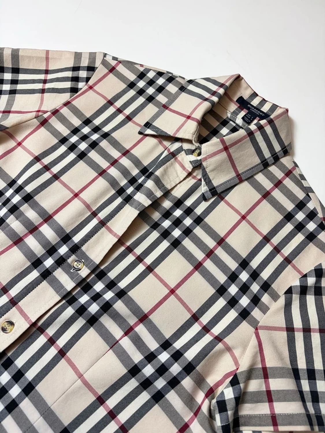 버버리 00's 시그니처 노바체크 카라 원피스 PN9228 상품이미지2