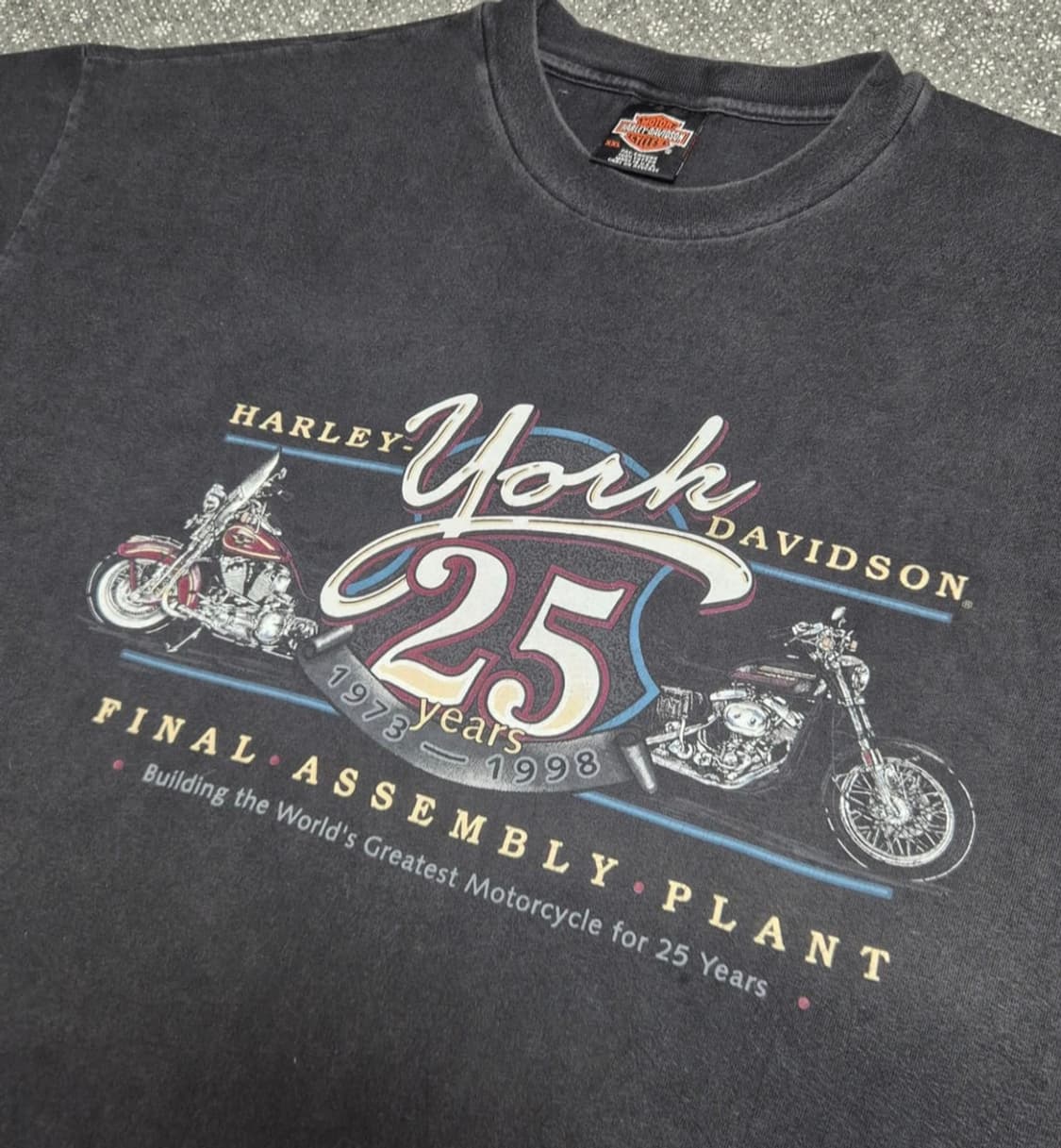 [XXL]90s US Made 요크 25주년 티셔츠  -350 상품이미지2