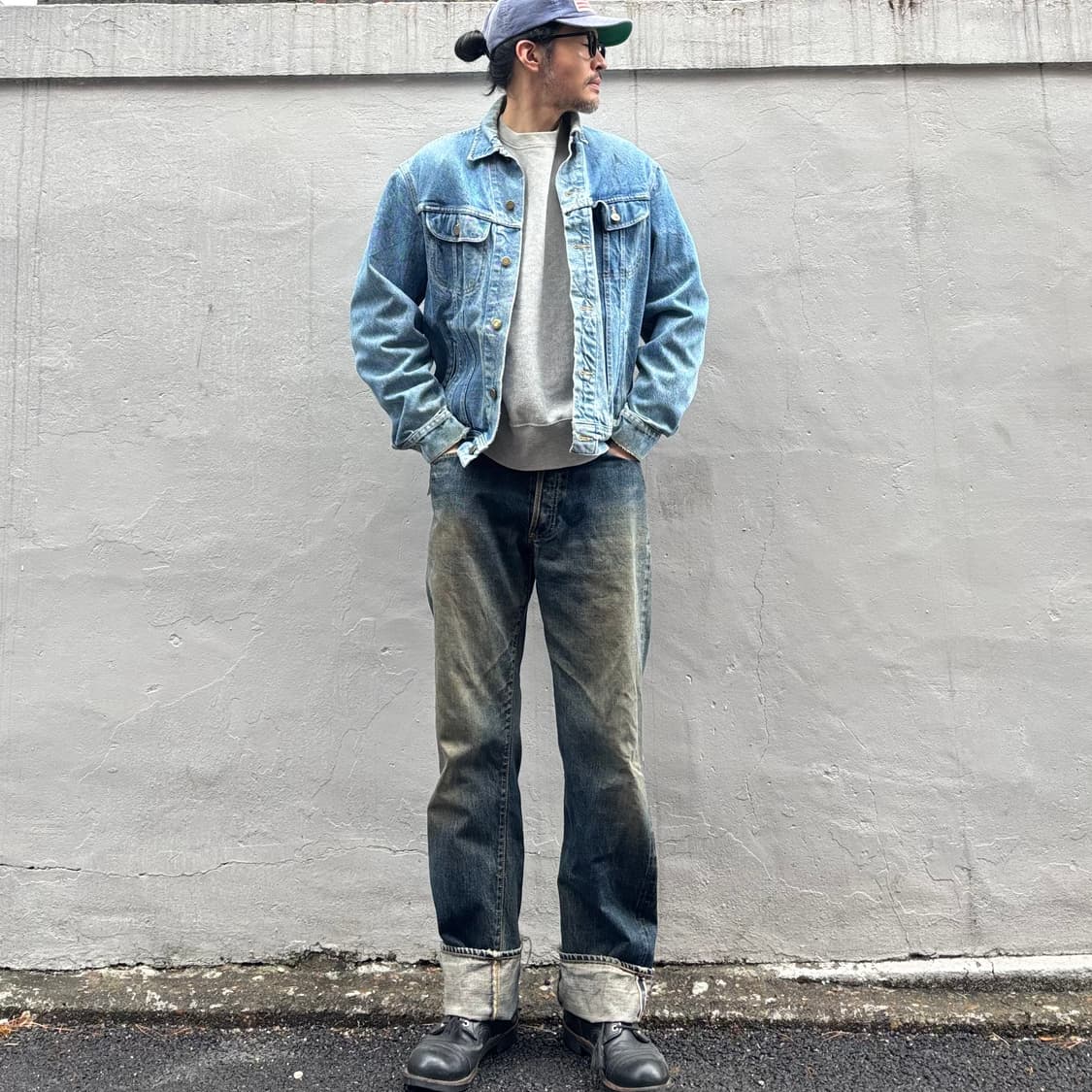 올드 리 데님 트러커 자켓 상품이미지9