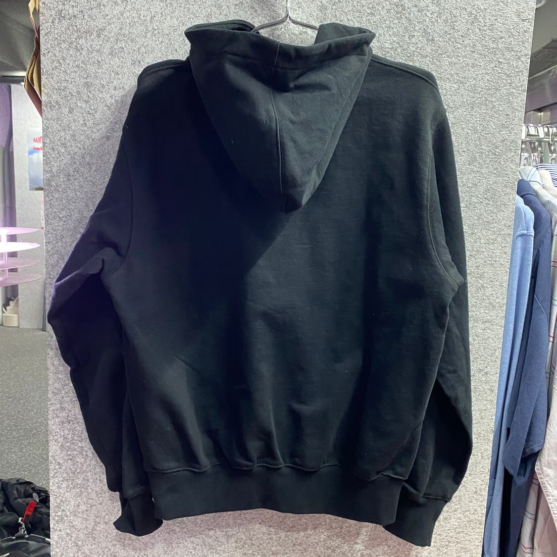 디스이즈네버댓 로즈 블랙 스웻 후드티 B4070 상품이미지5