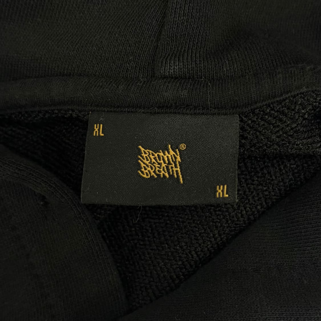 브라운브레스 블랙 후드티 XL 상품이미지5