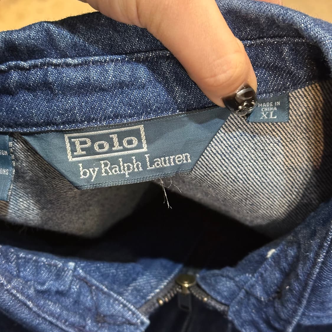 랄프로렌 블루종 데님 xl 상품이미지4