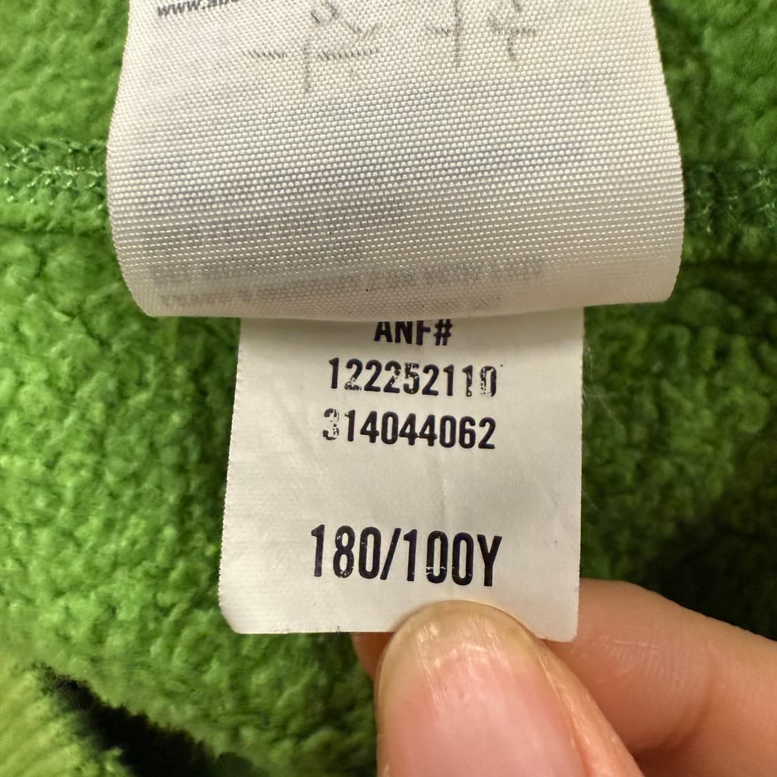 아베크롬비 말차 그린 후드집업 상품이미지8