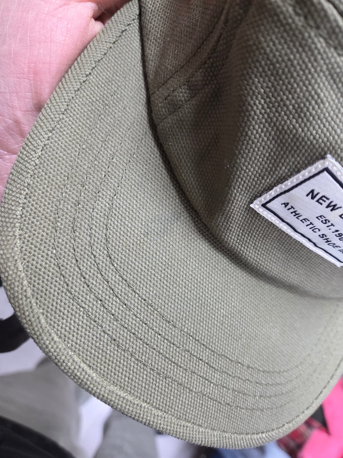 뉴발란스 기본로고 캠프캡 모자 프리  상품이미지6