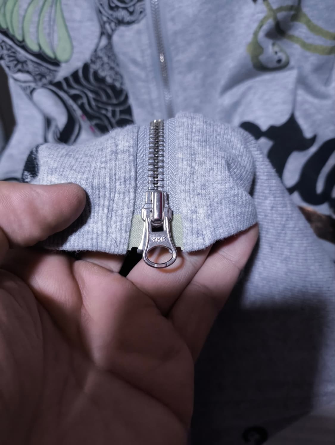 S 오일릴리 그래픽 후드집업 상품이미지4