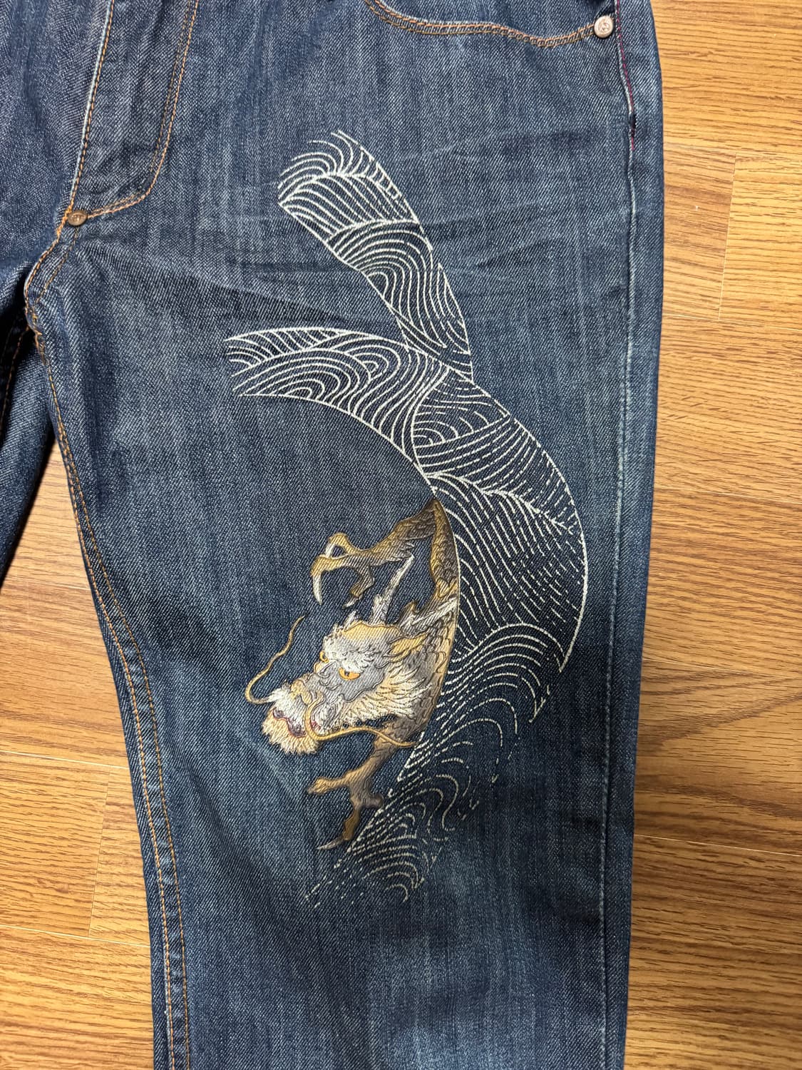 빈티지 데님팬츠 상품이미지2