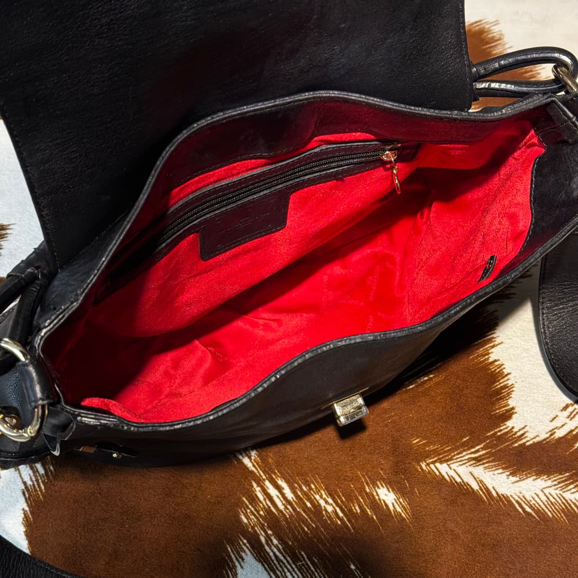 발렌시아가 파이톤 레더 숄더백 크로스백 (OS) y2k 상품이미지8