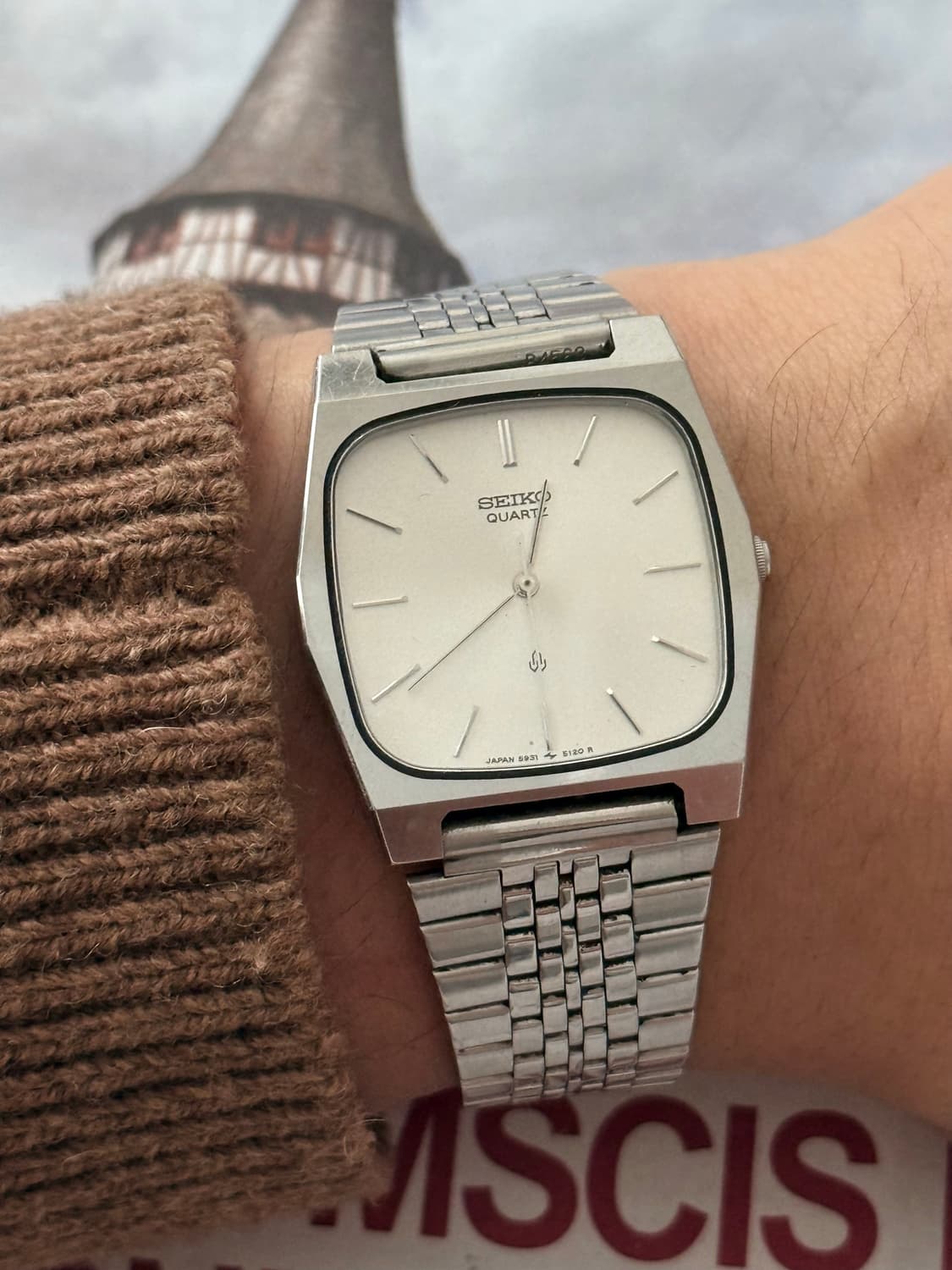 Seiko 세이코 쿼츠 스퀘어 옥타곤 1979 상품이미지7