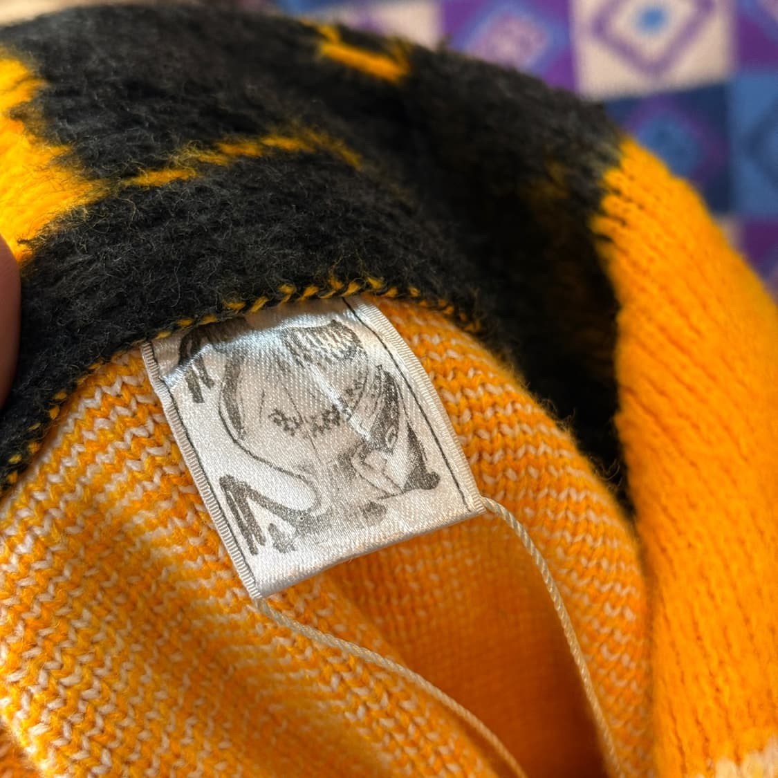 YARINA 에스닉 울 코끼리 아노락 반집업 상품이미지5