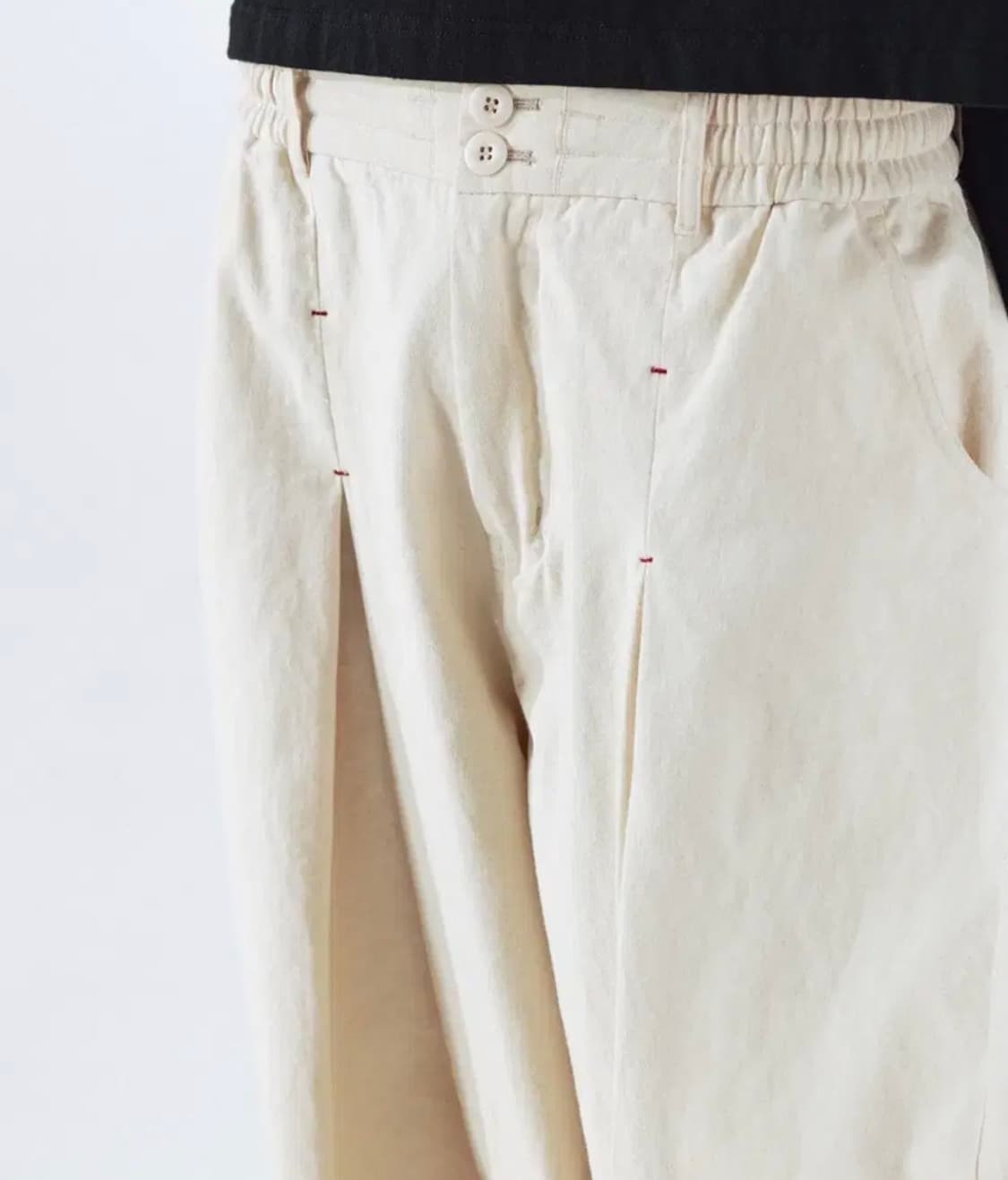 앵글런 언밸런스  롱턱 벌룬팬츠 상품이미지4