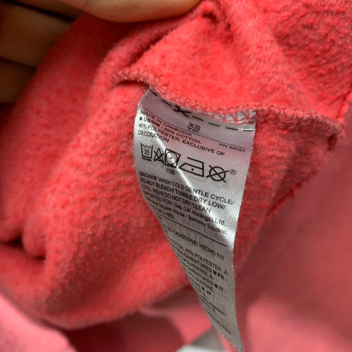 갭 우먼스 후드집업 상품이미지4