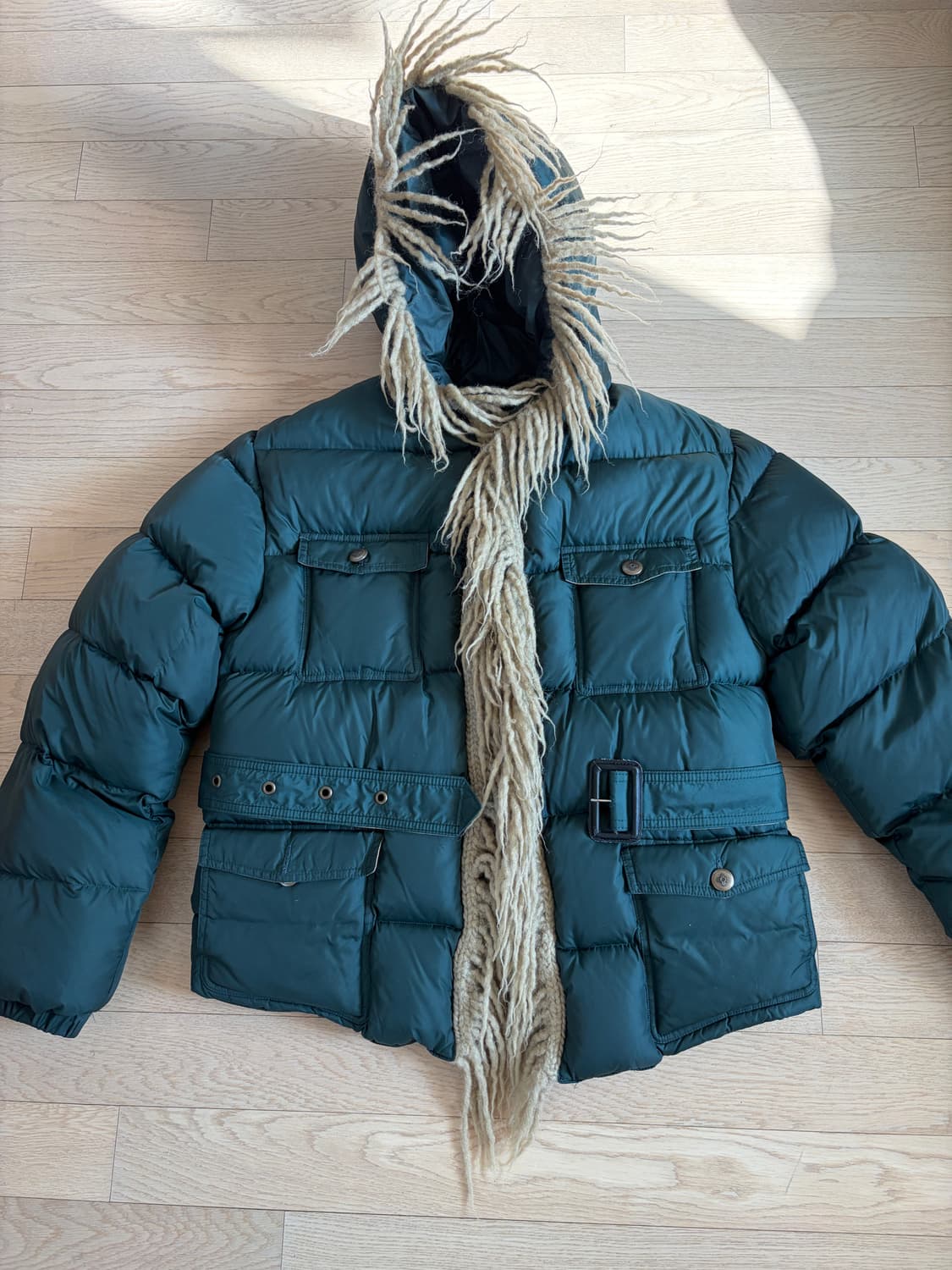 캐피탈 프린지 패딩 상품이미지1