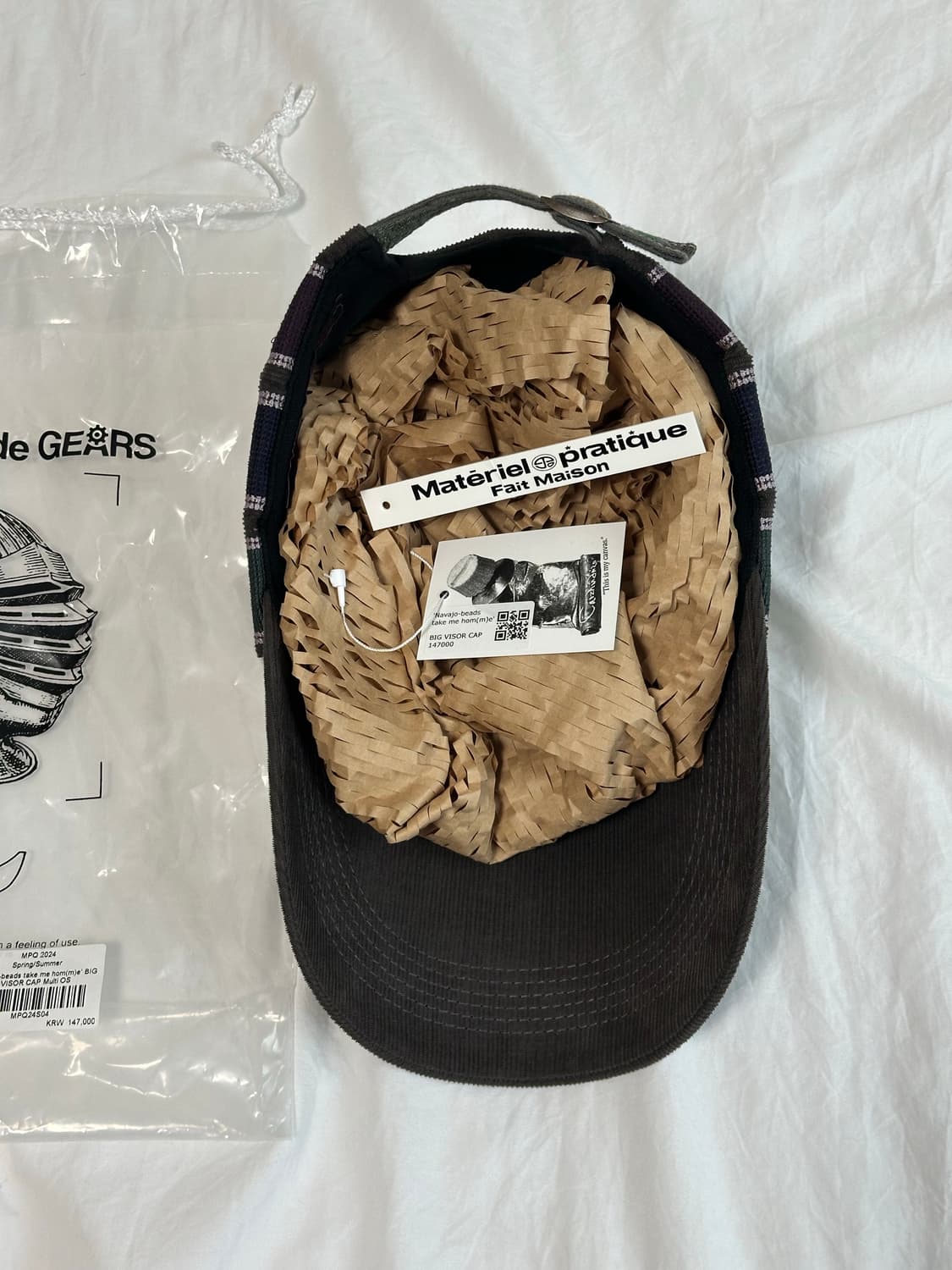 MPQ 나바호 캡 'Navajo-beads take me hom(m)e' 상품이미지9