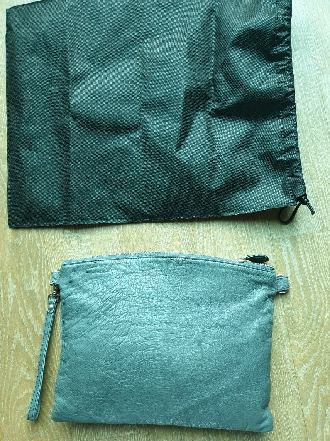 ALLEZ(정품)GENUINE OSTRICH SKIN 멋진 클러치백 상품이미지4