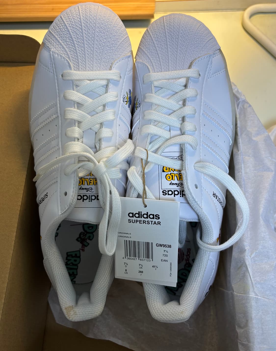 아디다스 슈퍼스타 디즈니 상품이미지3