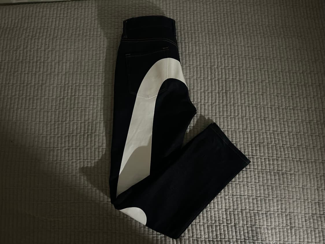 에비수 빅로고 데님 상품이미지3