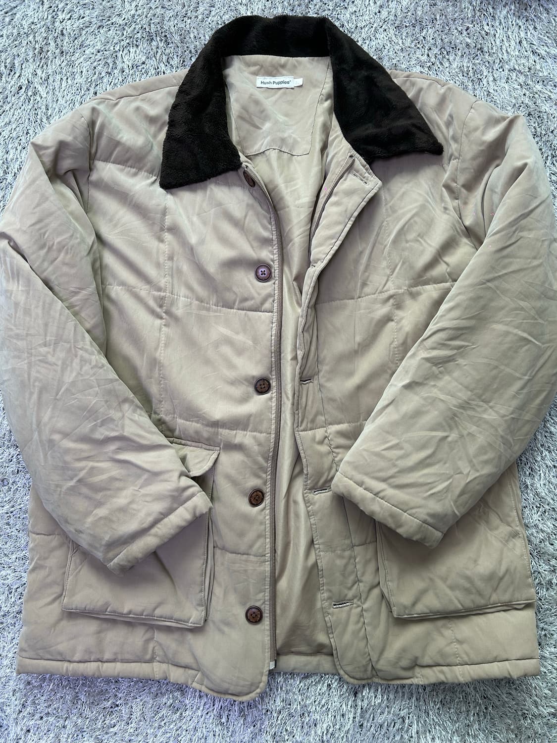 일본판 허쉬파피 베이지 패딩 사이즈 105~110 상품이미지1