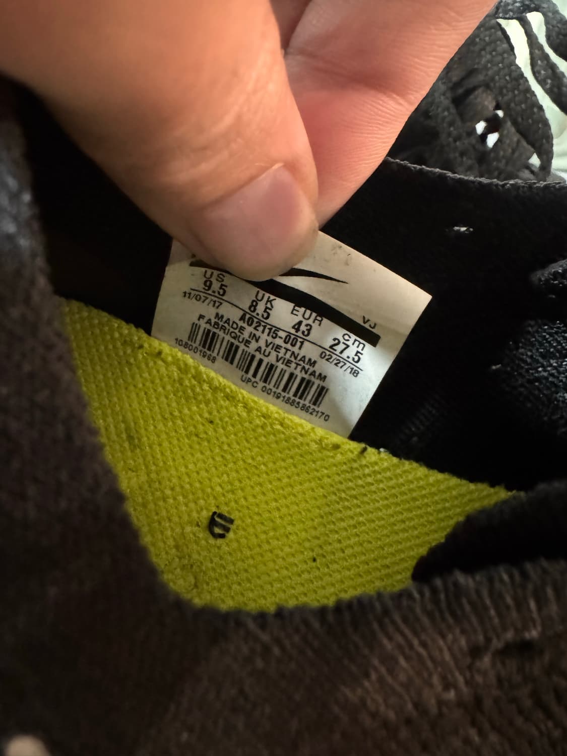 나이키 오프화이트 줌플라이 머큐리얼 275 상품이미지5