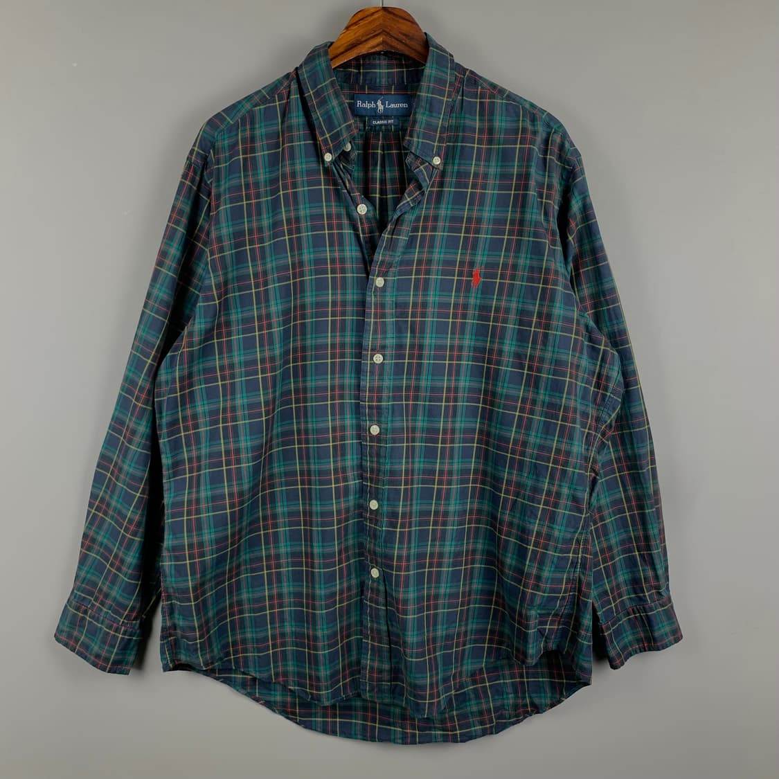 폴로 랄프로렌 옥스포드 체크 셔츠 상품이미지2