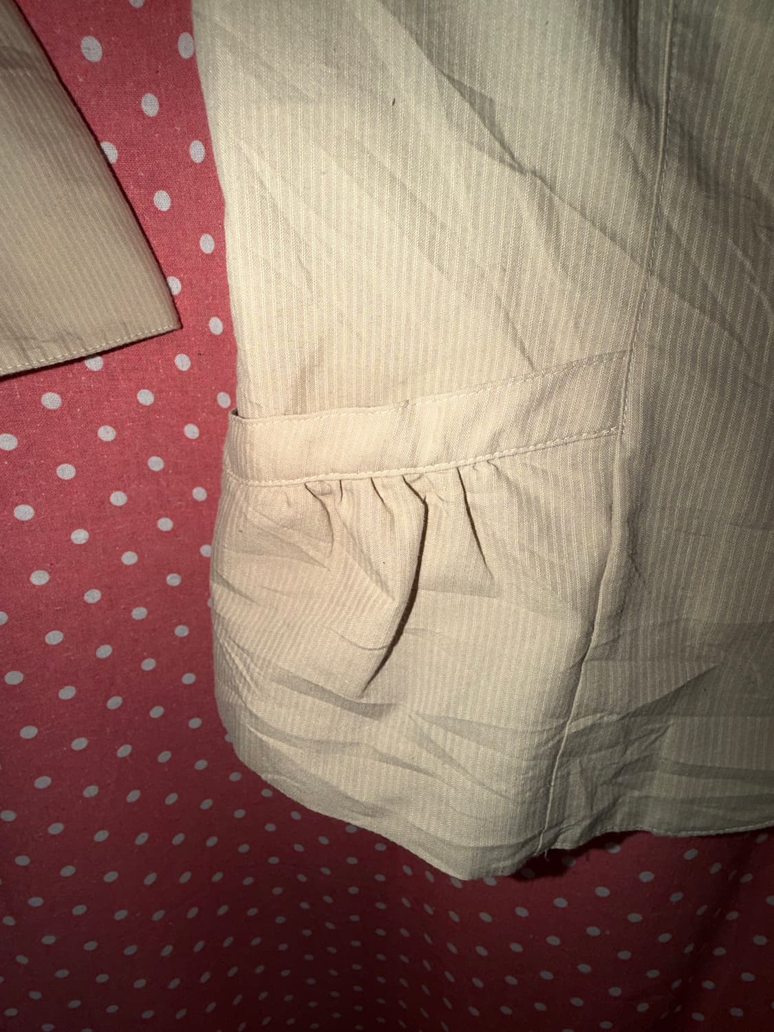 베이지 백리본 자켓   상품이미지3