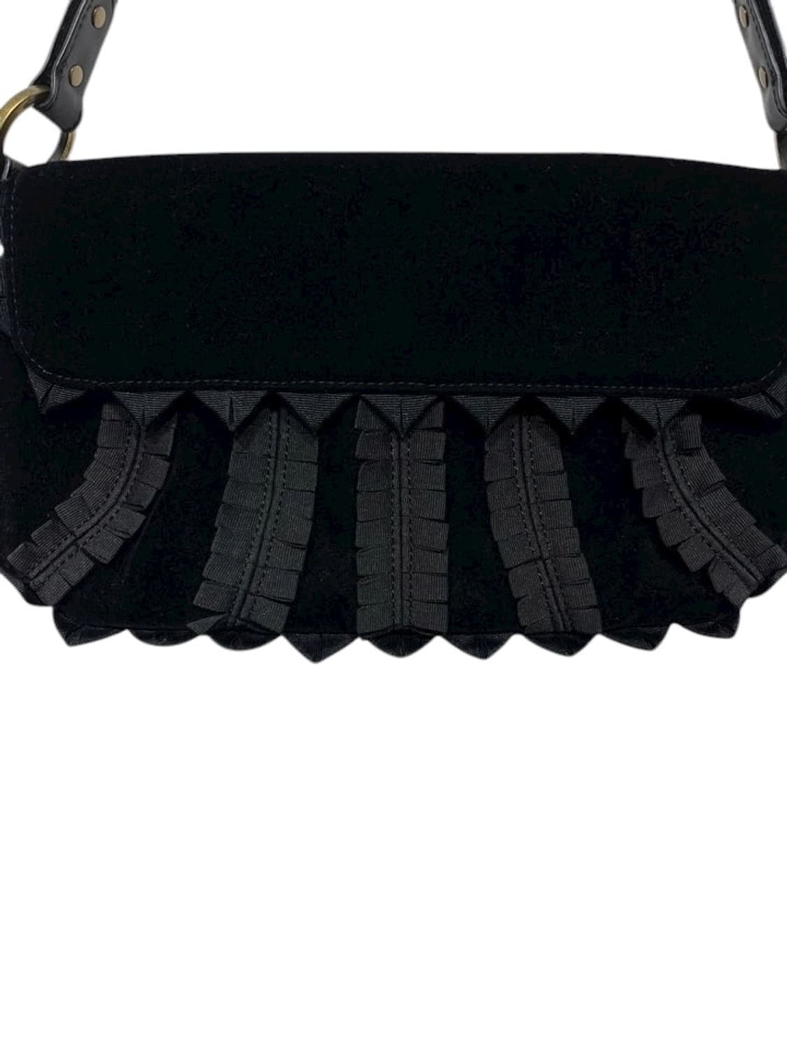 HIROKO BIS Black Ribbon Detail Handbag  상품이미지3