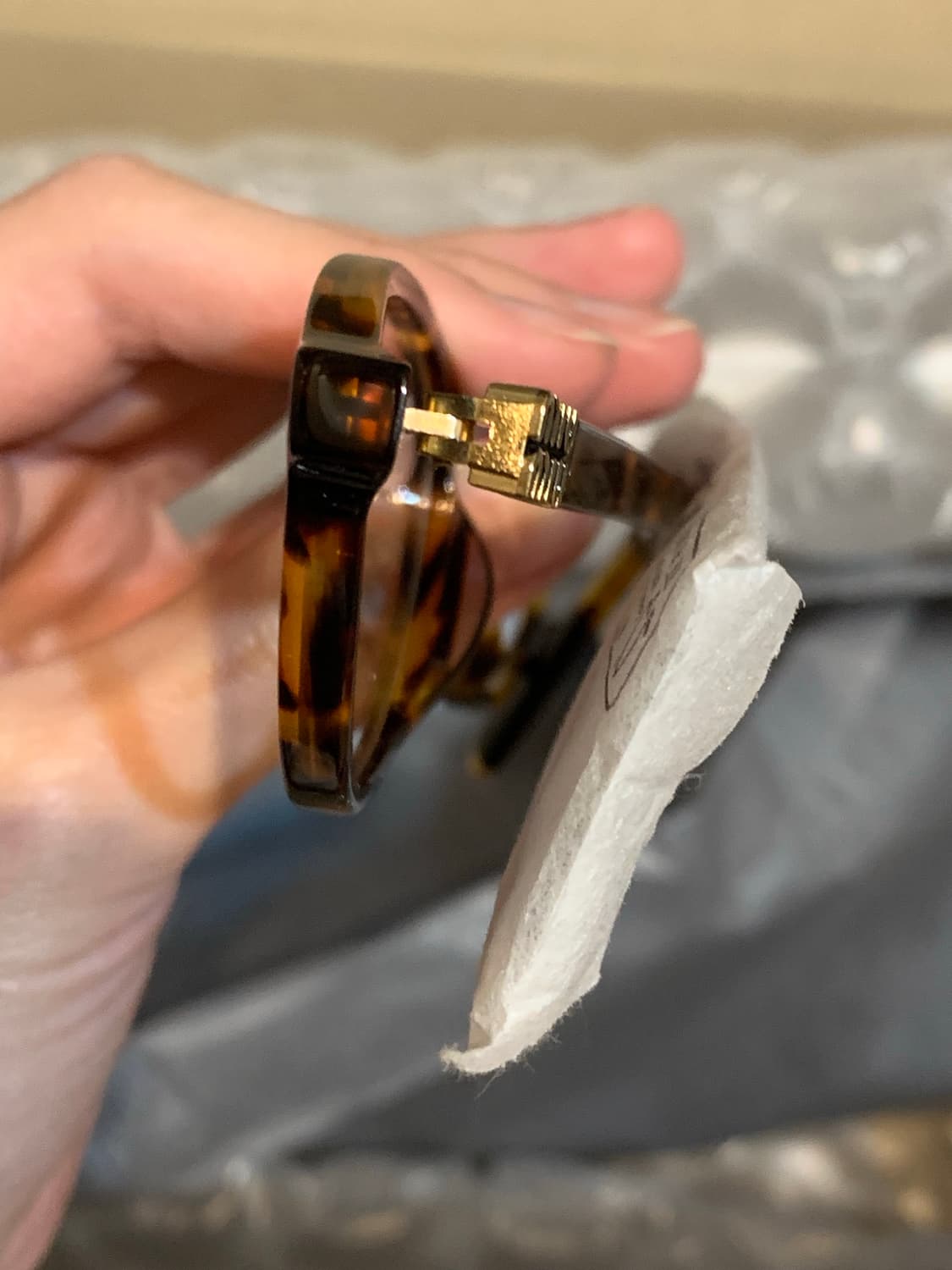 미우미우 MU 09XV 허니 하바나 안경 상품이미지6