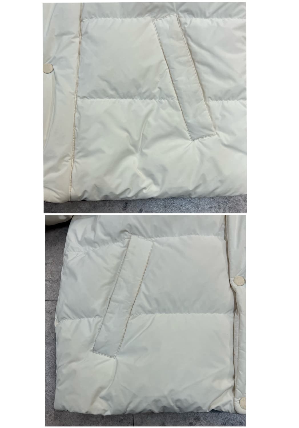 엠엘비 덕다운 패딩 아이보리 S #csz2196 상품이미지8
