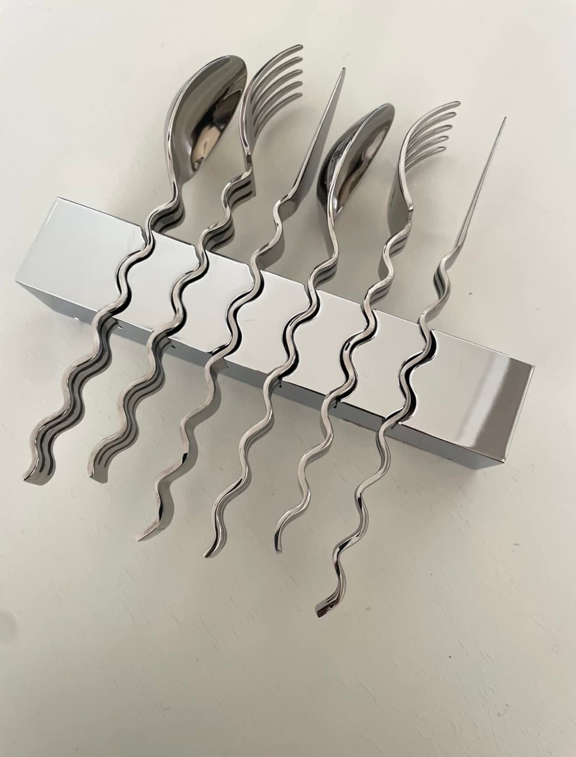 누플랏 웨이브 디저트 커트러리 2인세트 상품이미지2